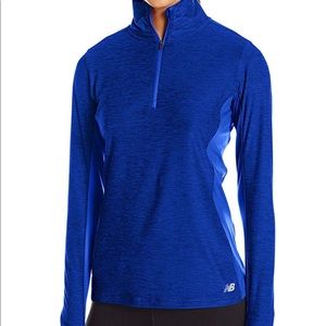 New Balance Space Dye Quarter Zip Pullover